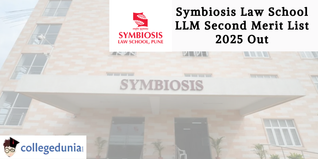 Symbiosis Law School LLM Second Merit List 2025 Out; Check Results Here